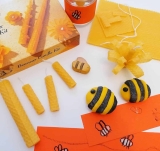 Summer Solstice Candle Crafts for Kids – Bees, Beeswax & More