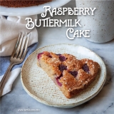 Raspberry Buttermilk Cake | Easy Raspberry Cake