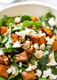 Roast Pumpkin, Spinach and Feta Salad – BBQ School