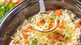 Slow Cooker Chicken Noodle Soup Recipe