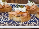 Smoked Salmon Crostini – Angry BBQ