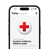 Apple gives users simple ways to help LA wildfire victims