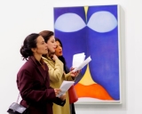 “Huguette Caland: Bribes de corps” reviewed in Hyperallergic.