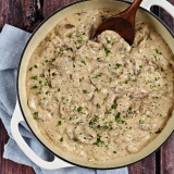 Traditional Beef Stroganoff – Cooking with Curls
