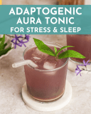 Adaptogenic Blue Tonic Recipe for Stress & Sleep • Steamy Kitchen Recipes Giveaways