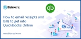 How to email receipts and bills to get into QuickBooks Online