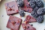 Blackberry Lemon Collagen Cacao Fudge Recipe