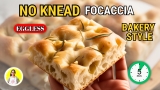 Ultimate No Knead Rosemary Garlic Focaccia Bread