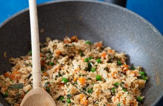Fried Brown Rice with Vegetables & Eggs – Cooking Melangery