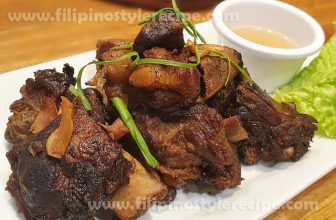 Braised Pork Ribs Adobo | Filipino Style Recipe