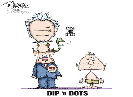 Cartoon by Tim Campbell Cartoon by Tim Campbell