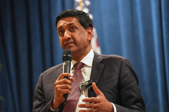 Rep. Ro Khanna, D-Calif., speaks during an NAACP meeting, Sunday, July 20, 2025, in Columbia, S.C. (AP Photo/Meg Kinnard) Rep. Ro Khanna, D-Calif., speaks during an NAACP meeting, Sunday, July 20, 2025, in Columbia, S.C. (AP Photo/Meg Kinnard)