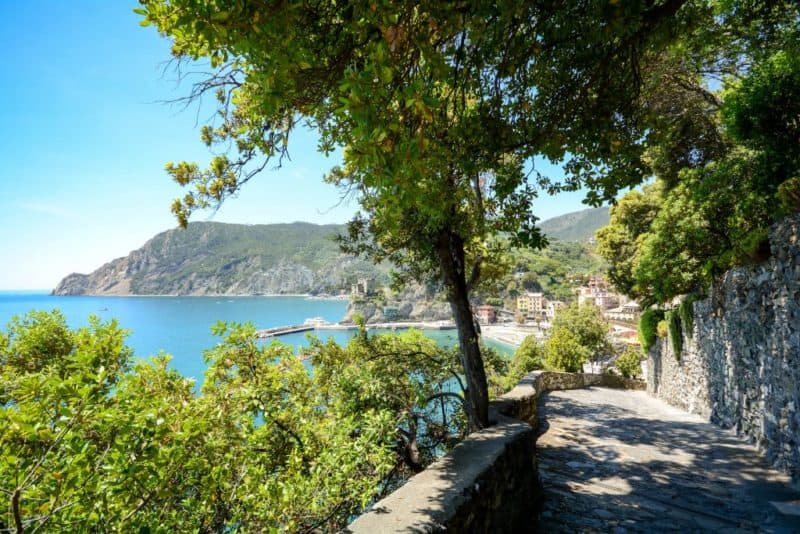 Cinque Terre in Italy is one of the best places in Europe to travel alone as a woman
