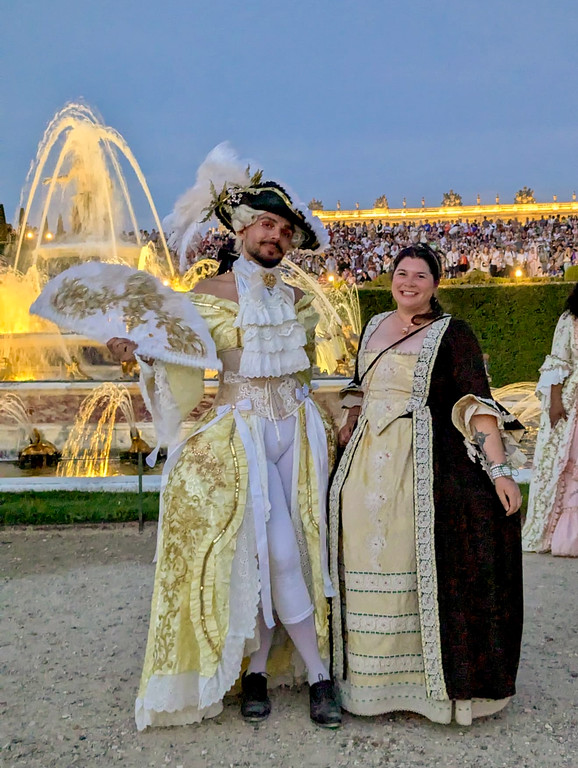 Costumes at the Grand Masked Ball at Versailles