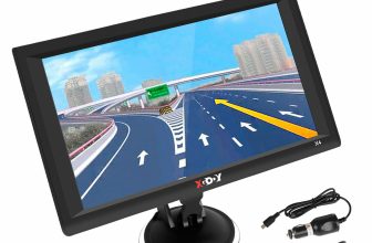 XGODY 9 Inch Sat Nav UK Truck Car HGV Coach Lorry GPS Navigation 3D Europe Maps