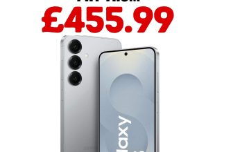 Samsung Galaxy S25 5G – 128GB/256GB – Unlocked AI Smartphone – Silver – A+++