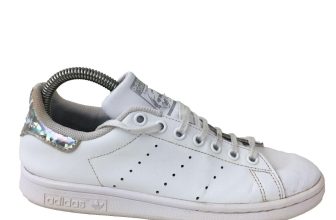Adidas Stan Smith White Leather Active Sport Trainer Sneaker Women UK 5 Eur 38