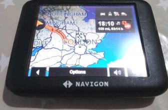 Vintage Navigon GPS Navigation System Working Unit Only