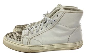Mens GUCCI GUCCI GUCCI High cut Sneakers UK9 WHT 368647