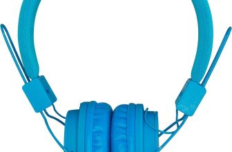 VIibe Audio Vamps On Ear Stereo Headphones Portable Audio Sound Blue Boy Band