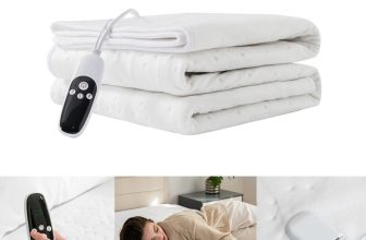 Electric Blanket Fast Heat Up Cosy Warm Comfort Washable 9 Heated Under Control