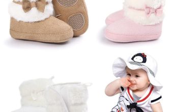 New Style Newborn Infant Warm Boots Baby Shoes Winter Prewalker Bowknot