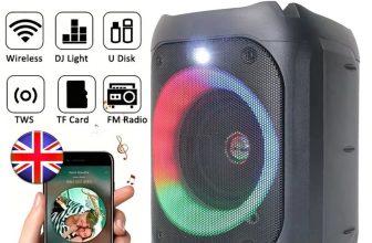 Wireless Portable Bluetooth Speakers Subwoofer Heavy Bass Sound System Party RGB