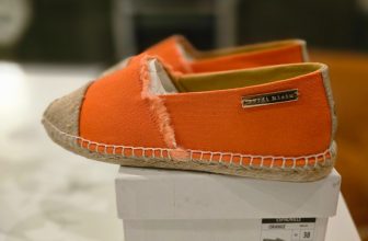 Heidi Klein Orange Maya Bay Espadrille Shoe Size 5/38