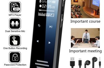 Mini Portable Digital Voice Activated Sound Audio Recorder Dictaphone MP3 Player