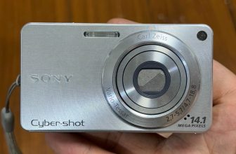 Sony Cyber-Shot DSC-W350 Digital Camera 4x Zoom 14.1MP Silver 100% working