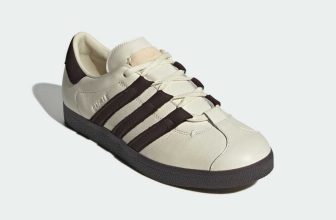 IG1895 FOOT INDUSTRY adidas Originals Gazelle Cream White Dark Brown (Men’s)