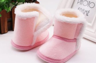 Anti Skid Bottom Winter Warm Boots Flat Snow Boots Newborn Toddler Plush Fur