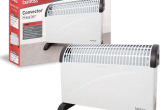 2KW Convector Heater 2000w 3heat setting adjustable thermostat Simple Controls