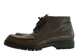 Mock Toe Lace Up Boots/Lace Boots/Us10.5/Brw/Leather/114462 211311