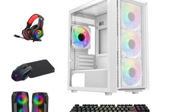 Fast Gaming PC Bundle Core i7 16GB 2TB+480GB SSD GT1030 4GB Win 10/11 P