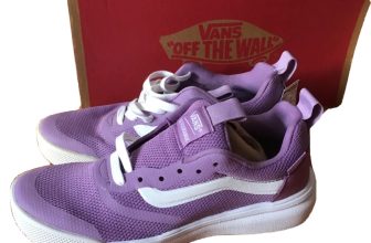 VANS FLAT SHOES Purple UK 4 Trainers Skater TRAINERS Canvas NEW in box £79