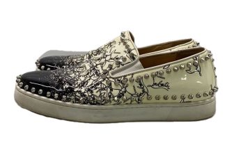 Mens Christian Louboutin Christian Louboutin Low top sneakers 42 Pick Boat Paten