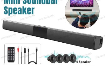 3D Surround TV Sound Bar Bluetooth Wireless Soundbar System Home Theater Speaker