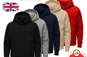 Plain Adults Kids Hoodie Hooded Sweatshirt Mens Womens Boys Girls