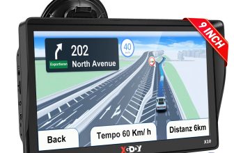 XGODY 9” Truck GPS Navigation LGV Lorry Sat Nav Bluetooth UK & EU Free Maps POI