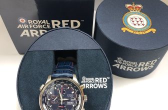 CITIZEN Mens Red Arrows Blue Chronograph Watch CA0081-01L