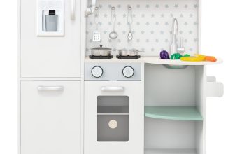 Kids Play Kitchen Set Wooden Pretend Play Toy Kitchen Children Kitchen Playset