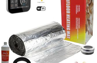 Electric Under Laminate / Wood Foil 150w Underfloor Heating Mat Kit – UK SELLER