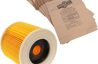 Filter & Dust Hoover Bags for KARCHER MV2 Wet & Dry Vacuum Cleaners 5 x Bags