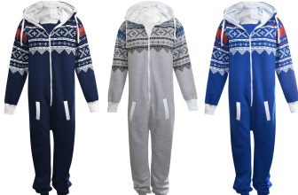 Unisex 1Onesie Men’s Plain Aztec Print Zip All in One Hooded Jumpsuit Size S-5XL