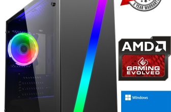 AMD Ryzen 5 4.2GHZ  12 Thread 8GB 240GB SSD Gaming PC Computer Windows 11 S7