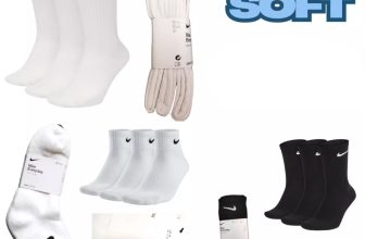 Nike Men’s Women Socks 3 Pairs Crew Everyday Cushioned Cotton Sports Gym Socks