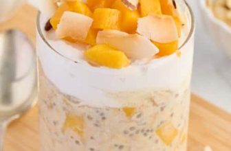 Mango Overnight Oats – My Plant-Based Family