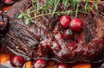 Cranberry Braised Blade Roast – Yoder Smokers