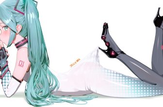 Anime girls doing the pantyhose trend